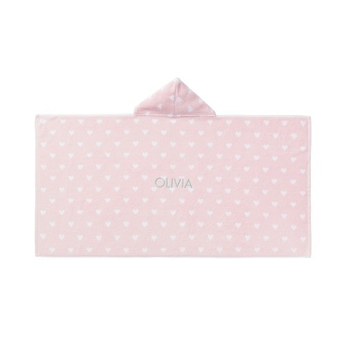 Pottery Barn Kids Heart Hooded Towel