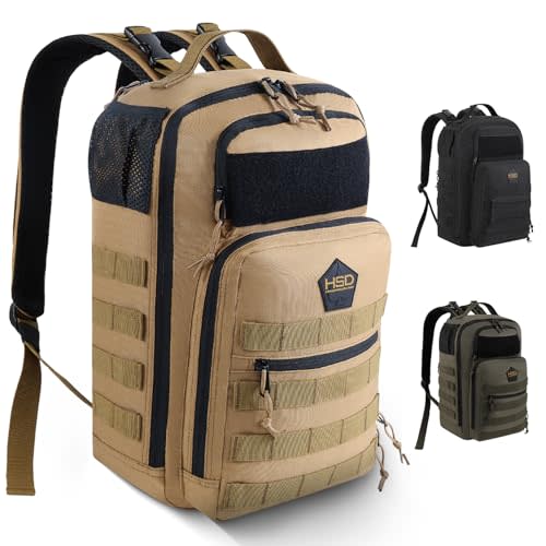 HighSpeedDaddy - Baby Diaper Backpack, Military-Grade, Waterproof, Compact Baby Travel Bag w/Stroller Straps & Tablet Sleeve