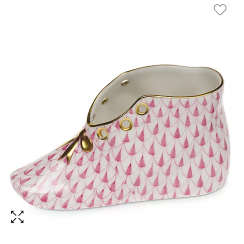 Porcelain Baby Shoe