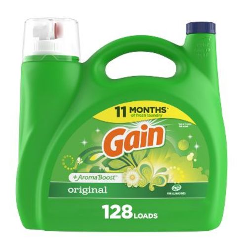 Gain + Aroma Boost Original Scent He Compatible Liquid Laundry Detergent Soap - 184 Fl Oz