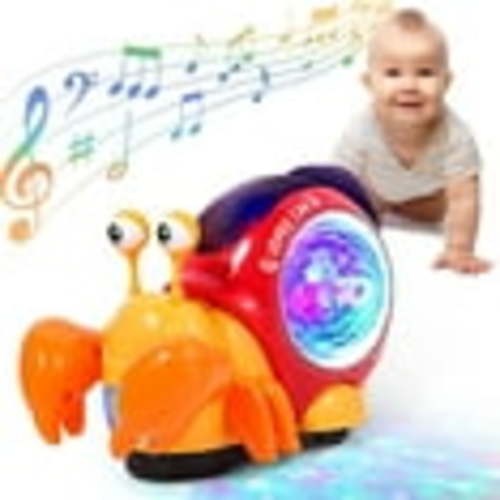 Baby Toys 6-12 Months, Musical Crab Crawling Toys, Educational Learning Toys, Toddler Toys for 12-24 Months