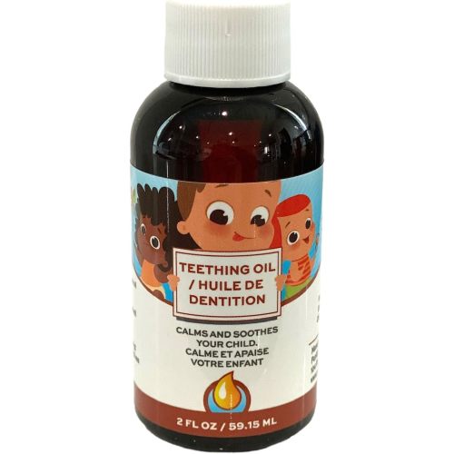 Punkin Butt Teething Oil - 2 oz - 100% Natural, for Babies - Proprietary Blend Includes Chamomile, Sunflower, Peppermint, and Clove - Baby Teething Relief with No Added Chemicals (2 Ounce) - 2 Fl Oz (Pack of 1)