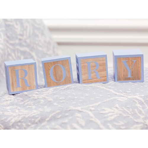 Personalized Wooden Name Blocks | Baby Name Announcement | Photo Prop & Nursery Decor