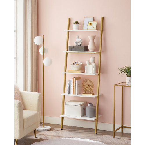 The Twillery Co.® Raelyn Finchley Alinru Ladder Bookcase & Reviews | Wayfair