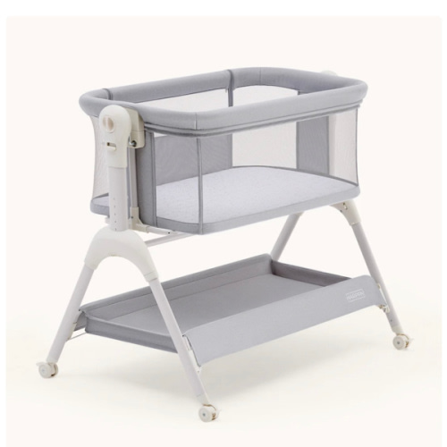 HARPPA Cuddly Sway | 3-in-1 Rocking Baby Bassinet & Bedside Sleeper with Anti-Reflux Mattress for Newborns | Attaches to Bed, Adjustable Height, Tool-Free Setup, Portable Wheels, CPSC Certified, Gentle Rocking Motion | Ideal for Infants, Safe Co-Sleeping