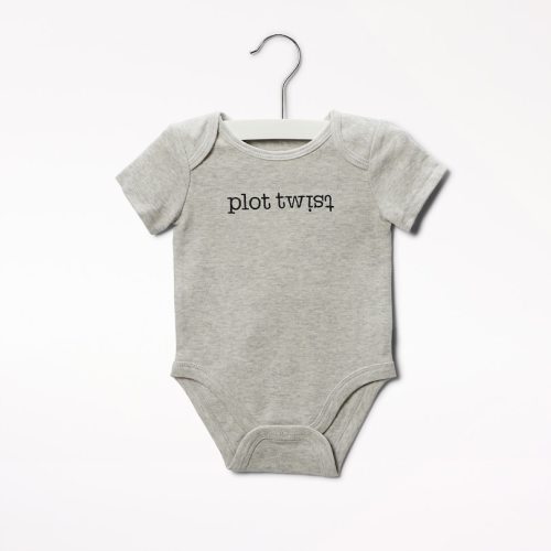 Plot Twist Onesie