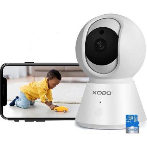 XODO E6 Wireless Wi-Fi Security Came 1080P HD Baby Monitor 2 Way Audio