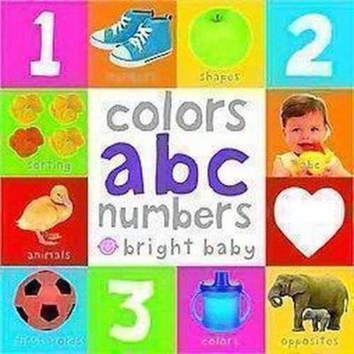 Colors, Abc, Numbers ( Bright Baby) By Books Priddy (board Book)