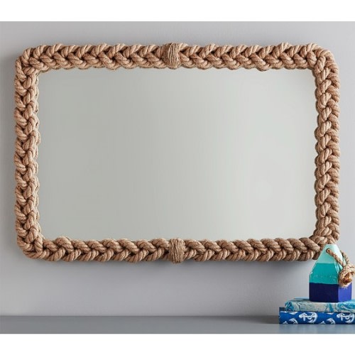Natural Rope Mirror | Pottery Barn Kids