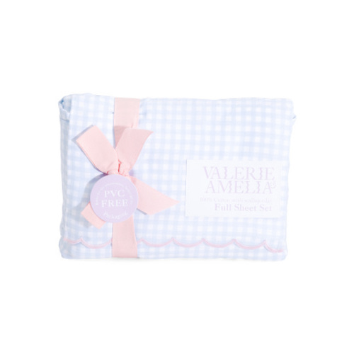 Gingham Sheet Set With Petal Scallop Edge | Bedding | T.J.Maxx