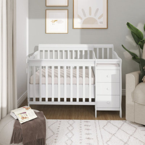 Jayden 4-in-1 Mini Convertible Crib and Changer | Wayfair