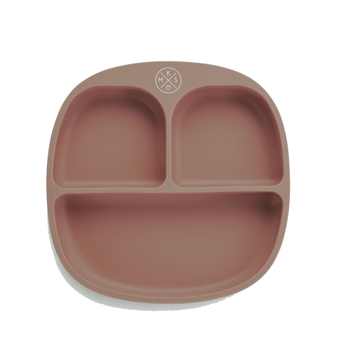 Silicone suction plate - Taupe