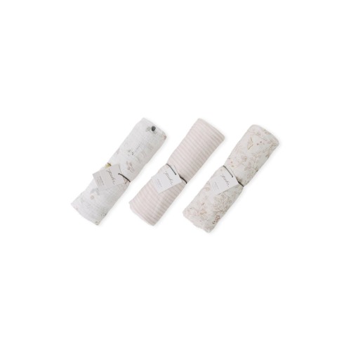 3-Pack Organic Cotton Swaddles