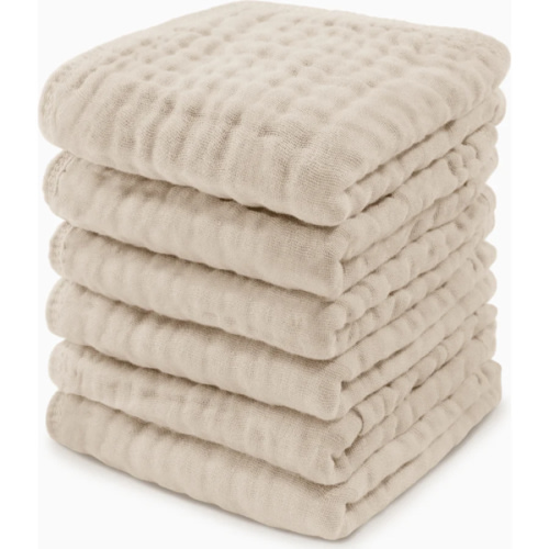 Comfycubs 100% Muslin Cotton Baby Washcloths