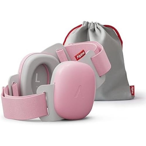 Alpine Muffy Baby - New & Improved Baby Ear Muffs Noise Protection for Babies and Toddlers - CE & ANSI Certified - Safe and Soothing Hearing Protection - Age 3-48 months - Approved by Babies - Pink