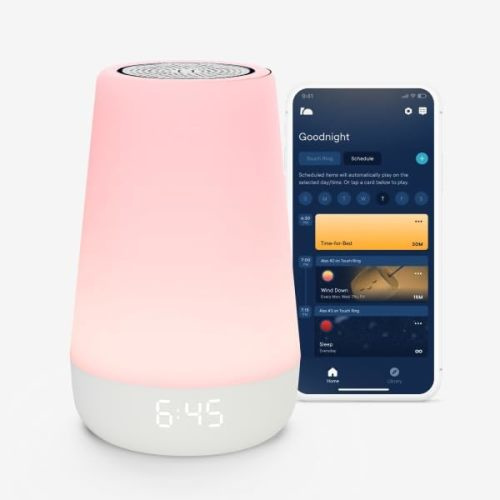 Hatch Rest Baby Sound Machine, Night Light | 2nd Gen | Sleep Trainer, Time-to-Rise Alarm Clock, White Noise Soother, Music & Stories for Nursery, Toddler & Kids Bedroom (Wi-Fi) - Wi fi