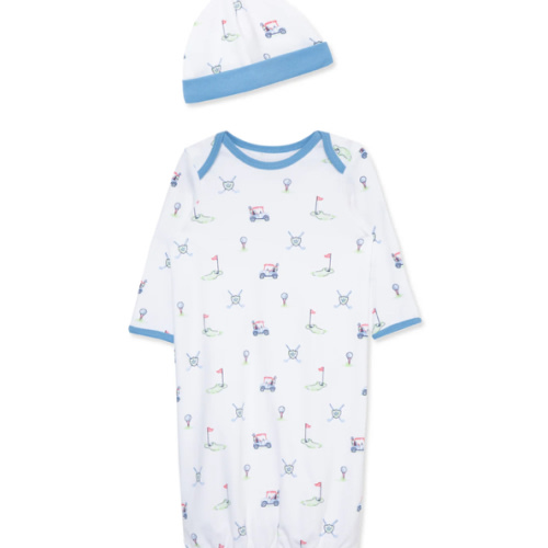 Golf Club Sleeper Gown And Hat