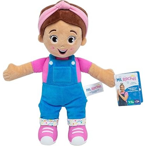 Ms. Rachel Official Cuddle & Comfort Doll, 11” Premium Plush Baby Toy, Toddler Toys for Girls & Boys for Ages 6 Months to 3+