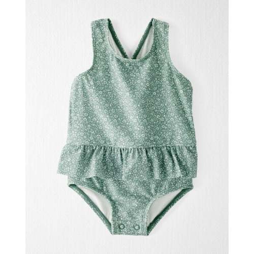 Baby Recycled Ruffle Swimsuit - Little Planet | Carter's