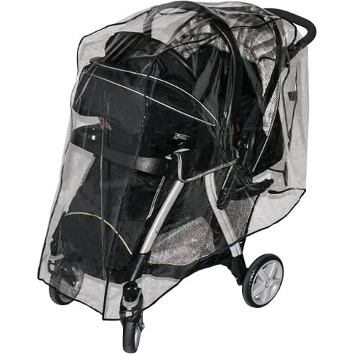 Jolly Jumper Travel System Weathershield - Protects, Baby, Large Stroller and Contents from rain and Other Elements