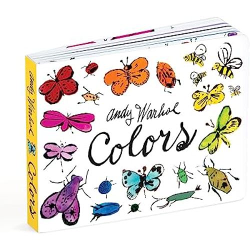 Andy Warhol Colors – Whimsical and Educational Color Learning Board Book for Toddlers and Babies