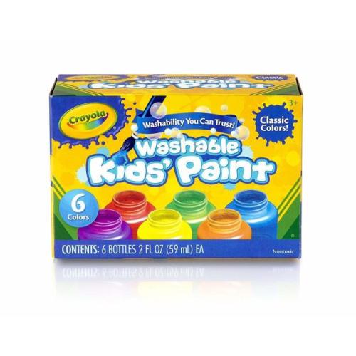 Crayola Washable Kid\'s Paint (6 count)