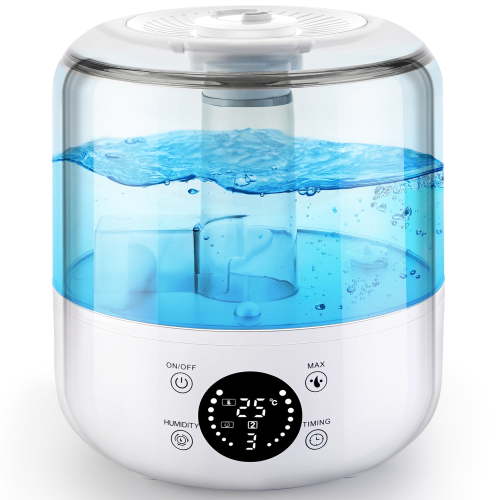 Uarter Humidifier 3L Cool Mist Top-Fill Ultrasonic Humidifiers for Home Bedroom, Touch Control