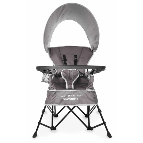 Go With Me® Jubilee Portable Chair - Grey - Baby Delight