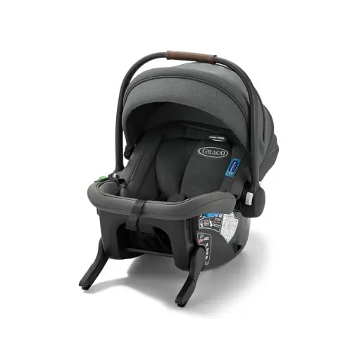 Graco Gomax Infant Car Seat, Baseless Car Seat with Canopy, Rear Facing, Lightweight Carseat