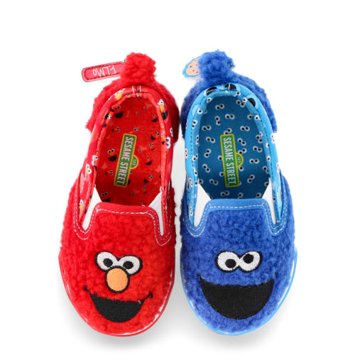 Elmo and Cookie Monster Toddler Boys Sneakers