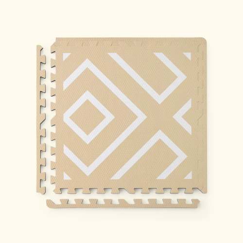 Harppa Aria Interlocking EVA Foam Play Mat Tiles, Non-Toxic Baby Floor Mat for Tummy Time & Crawling