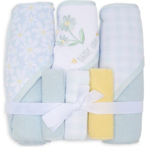 DREAMGRO Daisy Hooded Bath Towel & Wash Cloth 6-Piece Set | Nordstromrack