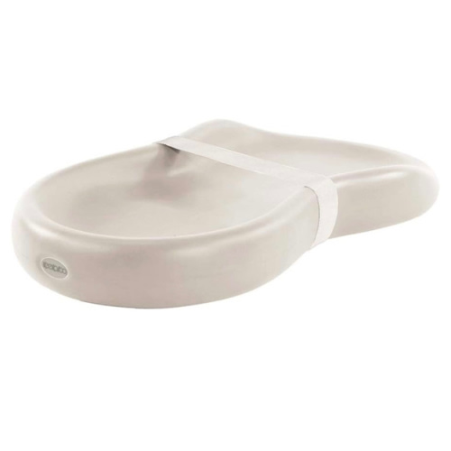 Keekaroo Peanut Changer Baby Vanilla – The Original Made in USA Easy-to-Clean Changing pad and The only Shell Over Foam, Fully Water Repellant, Wipeable Diaper pad, Wipe-Clean Changing pad