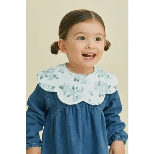 Konny Bib Rolling(0-2Y) - Blue Flower