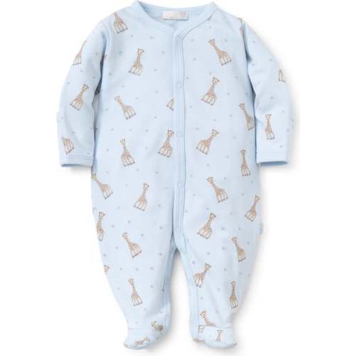 Sophie La Girafe Footie, Blue - Kissy Kissy | Maisonette