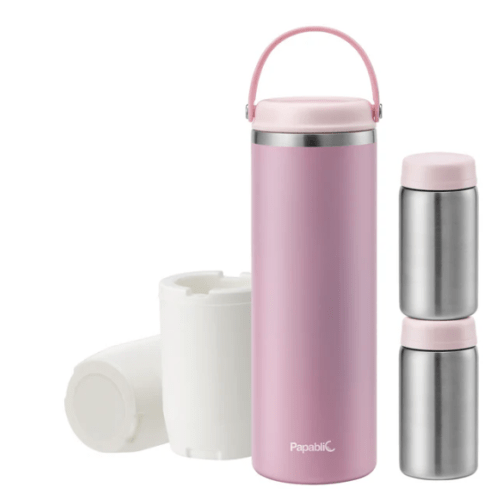 Papablic CapsuleChill™ Breast Milk Cooler- Sakura Pink