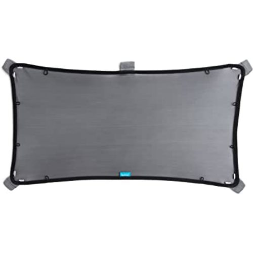 Munchkin® Brica® Magnetic Stretch to Fit™ Sun Shade, Black, 1 Pack