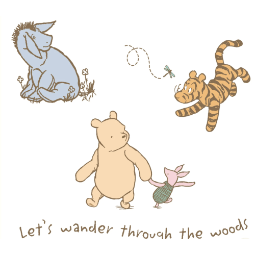 Storytime Pooh Wall Decals
