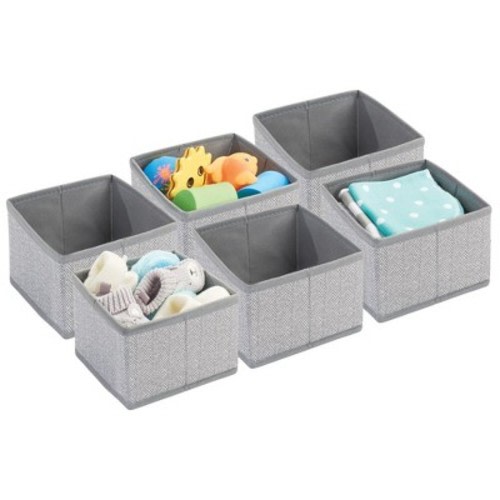 Mdesign Small Storage Organizer Bin For Breast Milk/formula, 2 Pack : Target