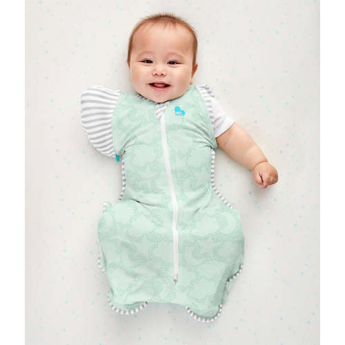 Swaddle Up Transition Bag Mint Dot
– Love to Dream US