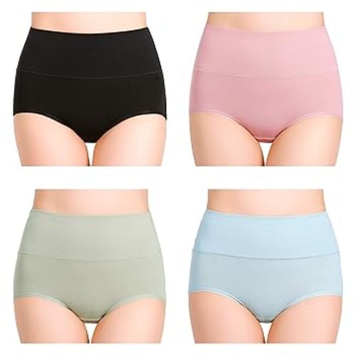 cauniss Cotton Panties High Waisted C Section Recovery Postpartum Soft Full Coverage Underwear for Women(7 Pack) (multicolor, Small) at Amazon Women’s Clothing store