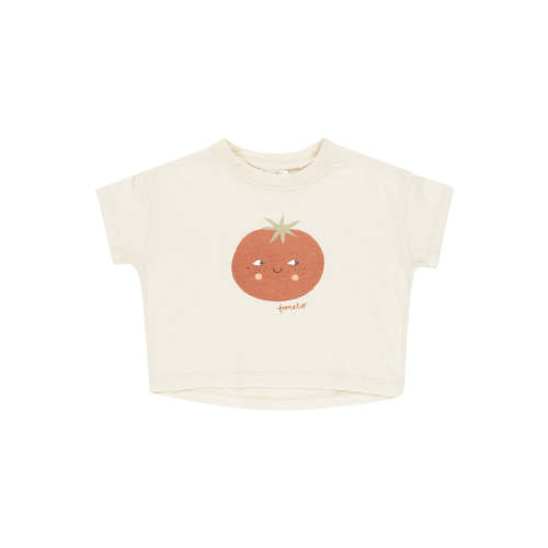 Rylee & Cru Boxy Tee, Tomato