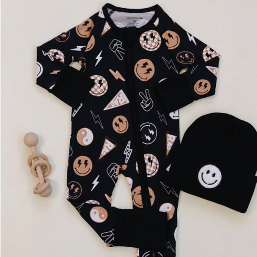 Bamboo Zip Romper | Rad Vibes