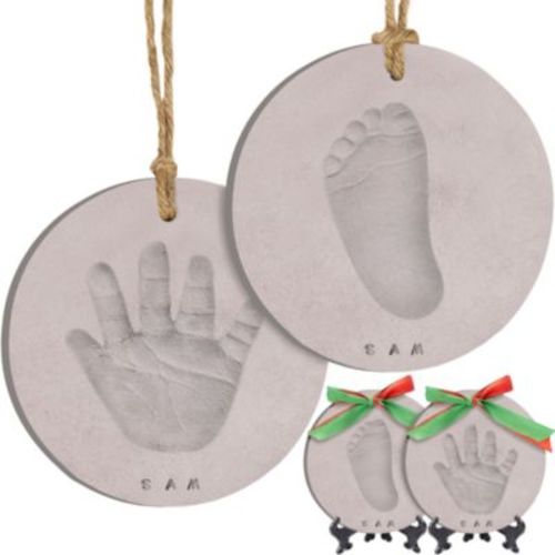 Cherish Baby Hand and Footprint Kit, Dog Paw Print Kit, Baby Handprint Ornament Kit for Newborn, Babies, Boys, Girls