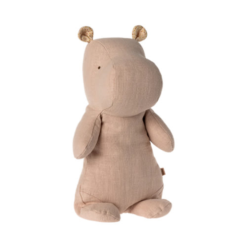 Light Pink Hippo Stuffed Animal - Maileg - Maileg USA