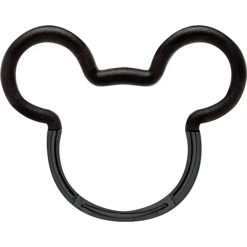 Petunia Pickle Bottom Mickey Mouse Stroller Hook | Black | for All Strollers or Shopping carts | for Carrying Diaper Bags, Book Bags, and Purses | Disney Fun