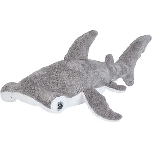 Wild Republic Hammerhead Stuffed Animal, Plush Toy, Sea Animals, Gifts for Kids, Sea Critters 11" (21584)