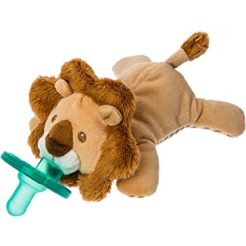 Mary Meyer WubbaNub Soft Toy and Infant Pacifier, Afrique Lion (42554), 1 Count (Pack of 1)