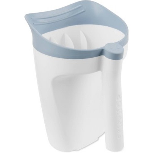 Skip Hop Wave Tear Free Waterfall Baby Bath Rinser with Cup - White