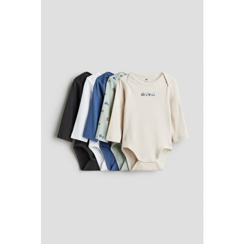 5-PACK LONG-SLEEVED BODYSUITS